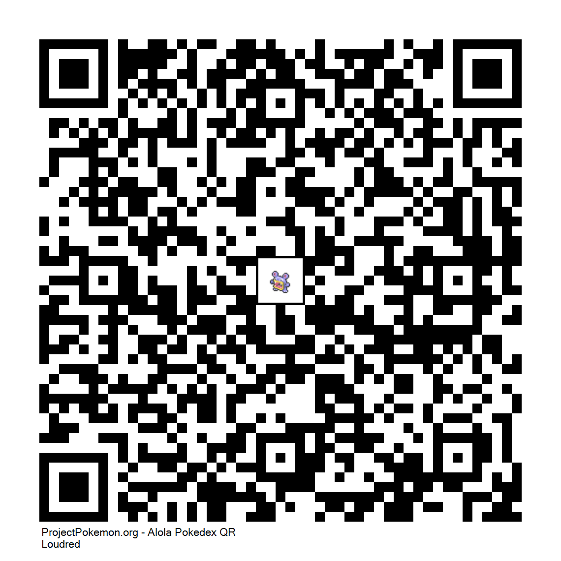 Cdigo QR de Loudred